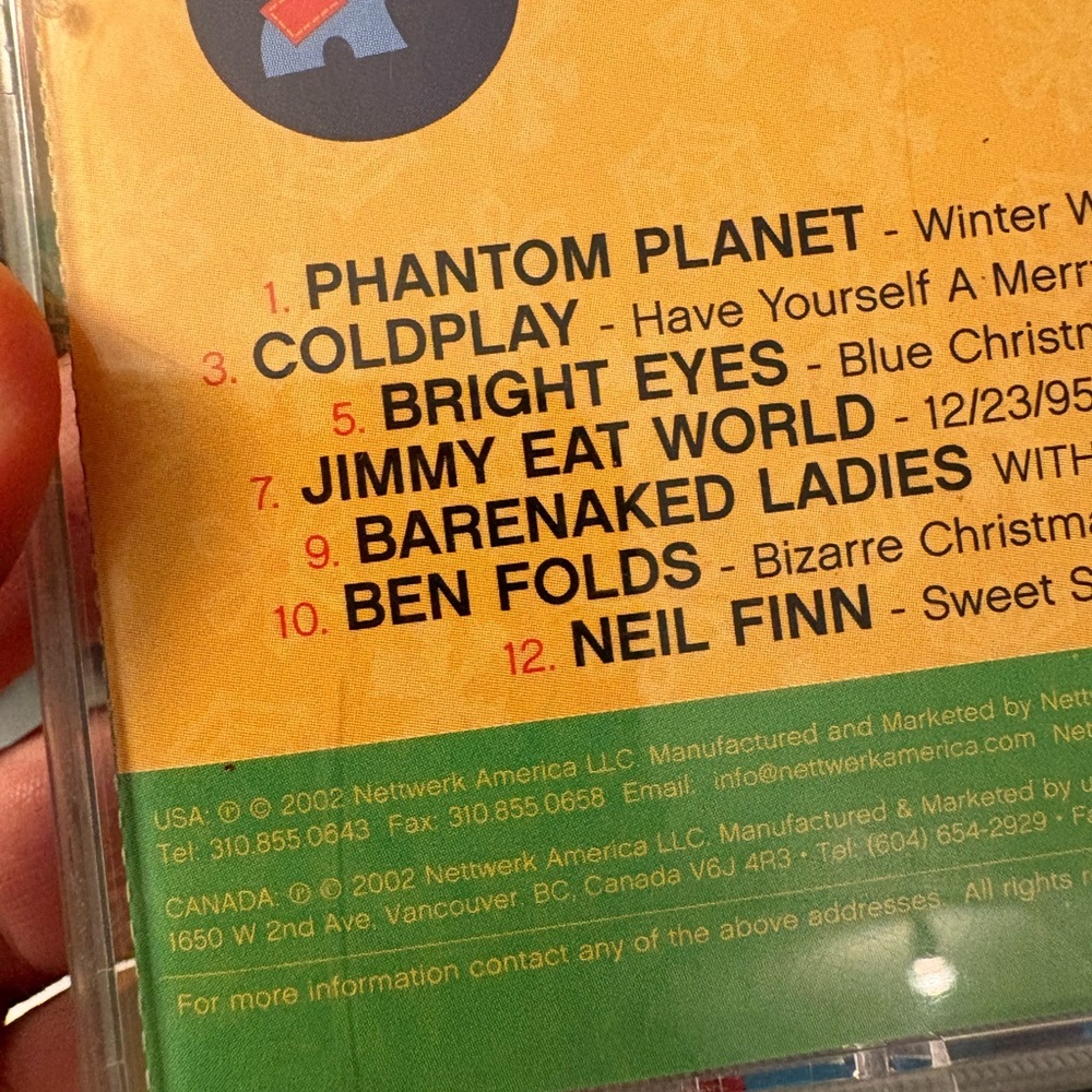 Maybe This Christmas CD with various artist 2002 - Picture 3 of 5